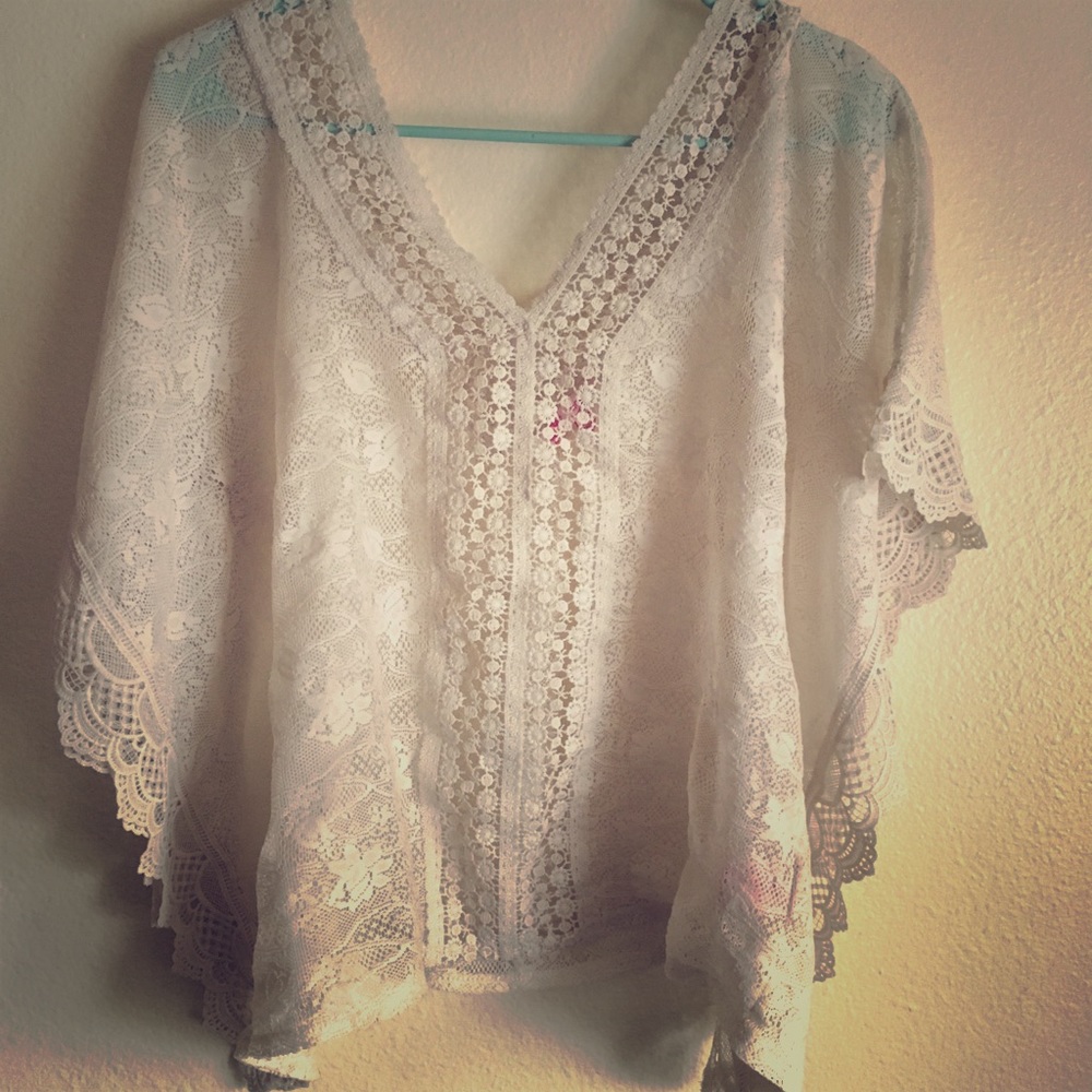White Lace Top